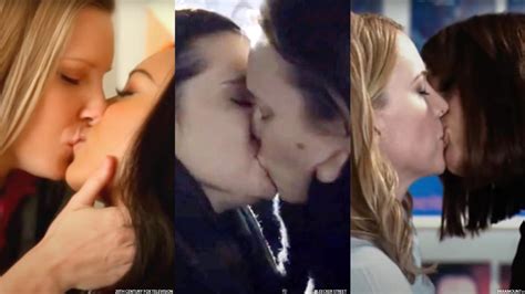 aggressive kissing lesbians|10 Unforgettable Lesbian & Sapphic Kisses From TV & Movies.